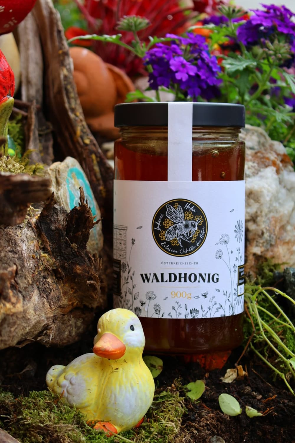 Österreichischer Waldhonig im 900-g-Glas