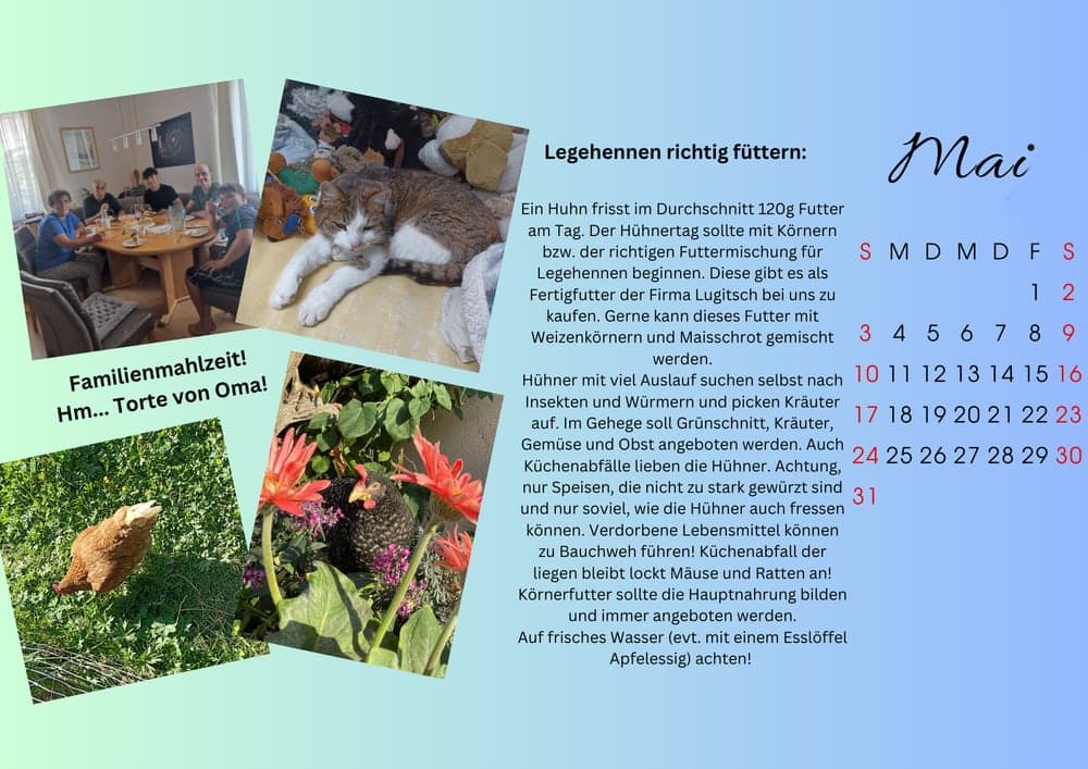 Kalender 2026 — Mai