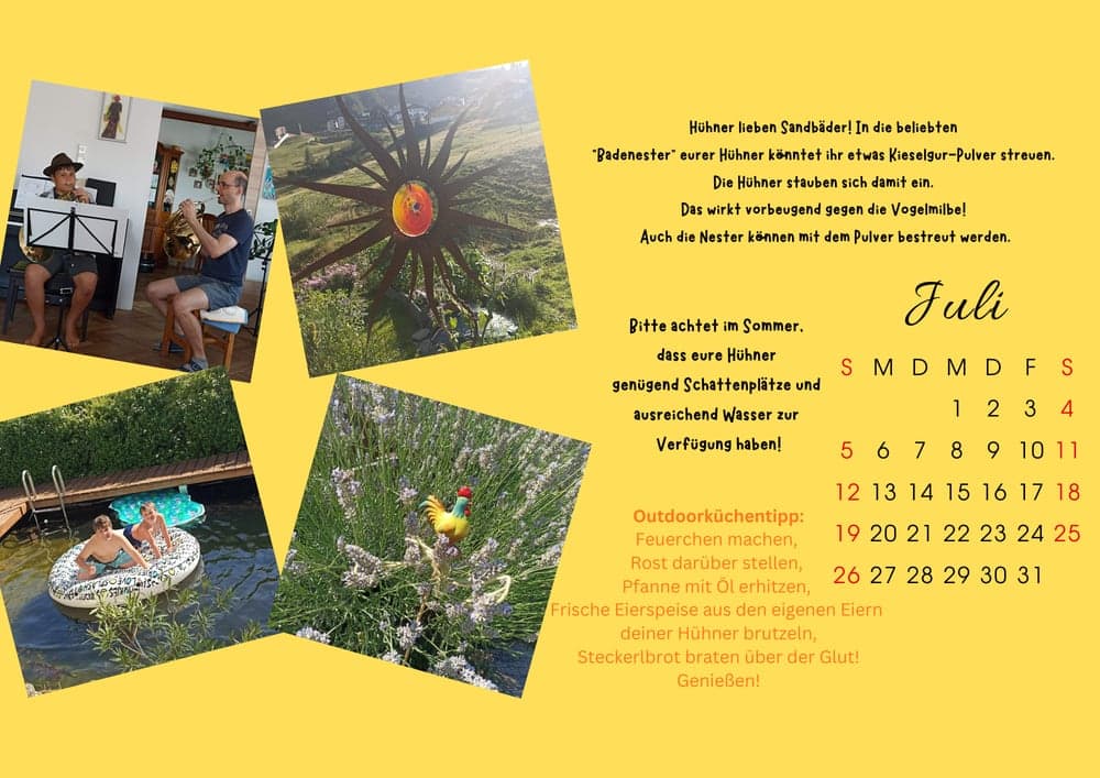 Kalender 2026 — Juli