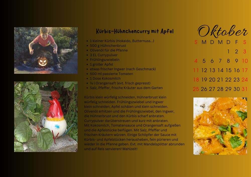 Kalender 2026 — Oktober