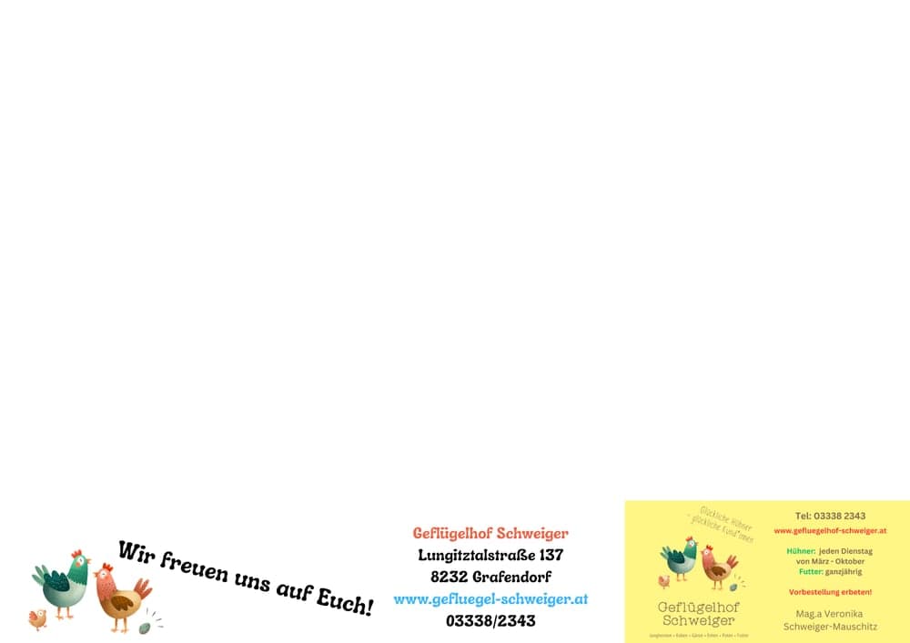 Kalender 2026 — Rückseite